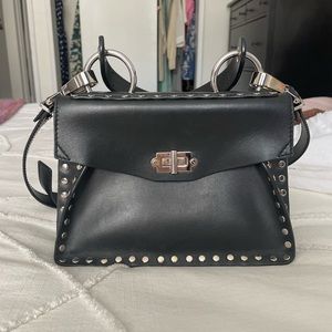 Proenza Schouler Studded Hava top handle black bag